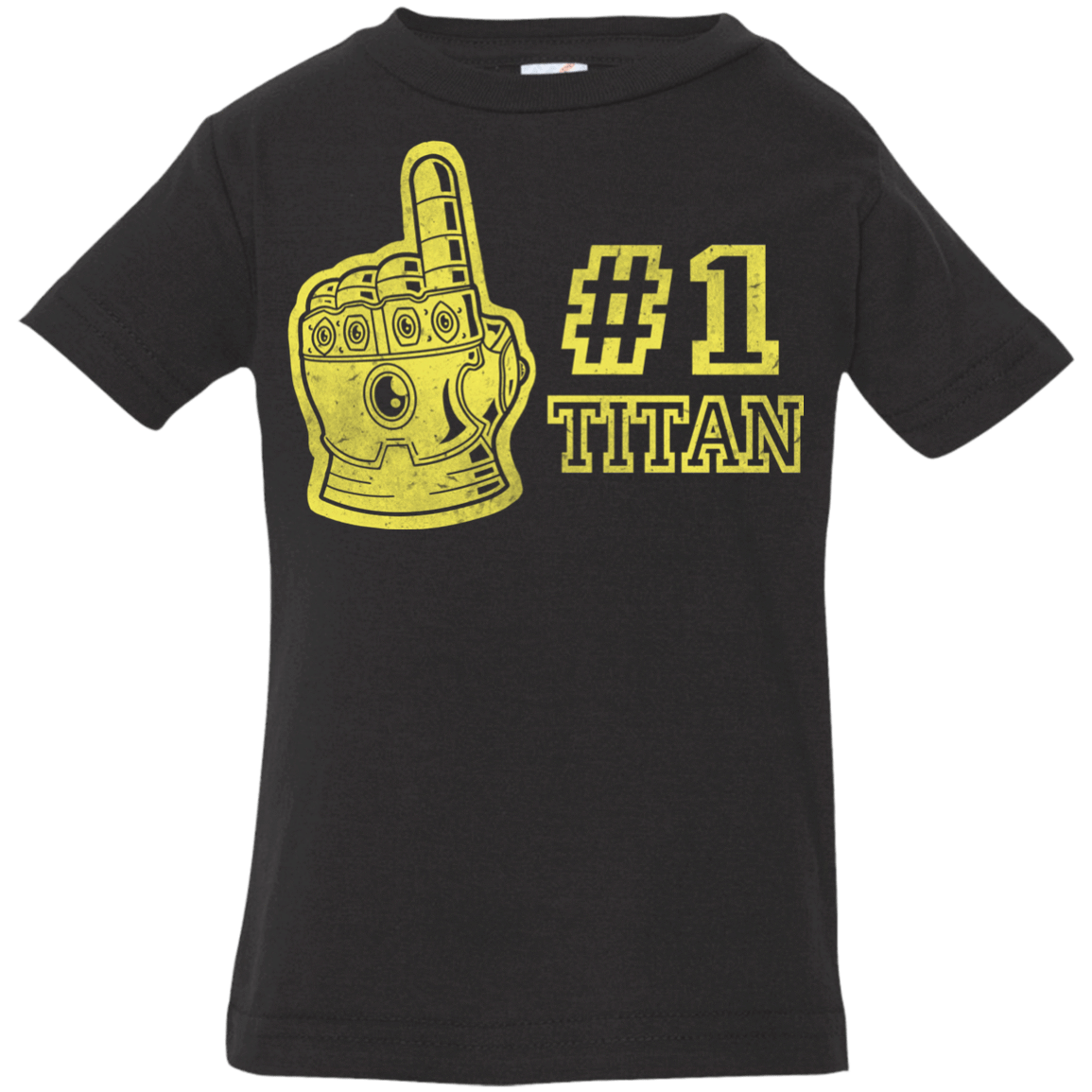 T-Shirts Black / 6 Months Number One Titan Infant Premium T-Shirt