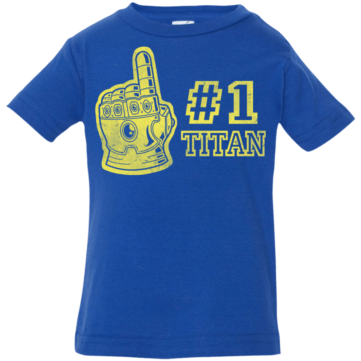 T-Shirts Royal / 6 Months Number One Titan Infant Premium T-Shirt