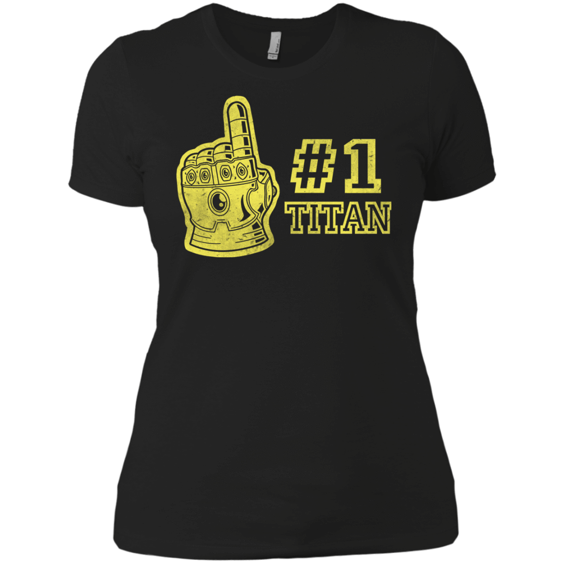 T-Shirts Black / X-Small Number One Titan Women's Premium T-Shirt
