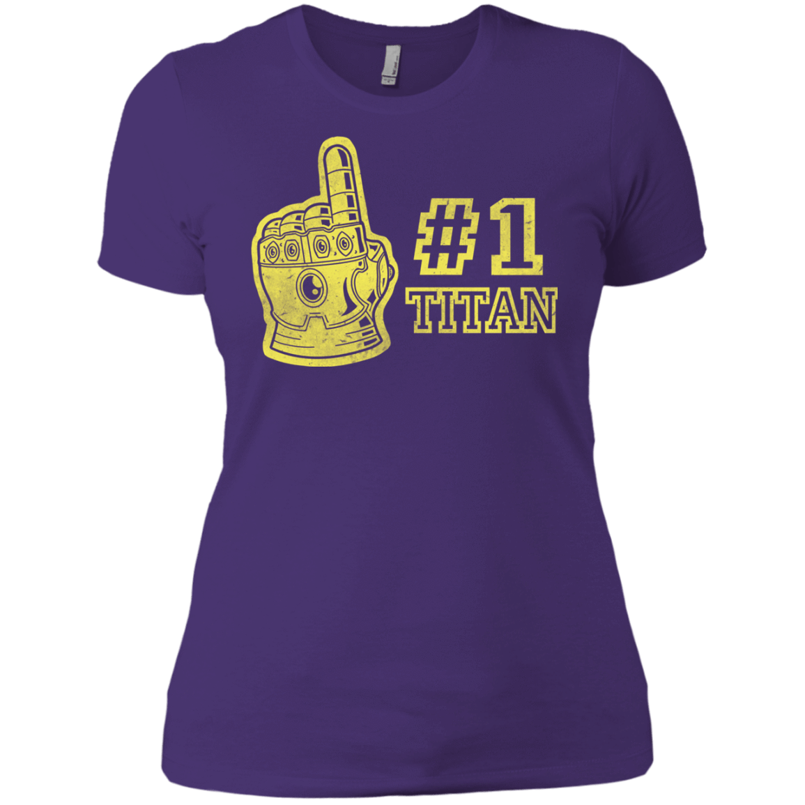 T-Shirts Purple Rush/ / X-Small Number One Titan Women's Premium T-Shirt