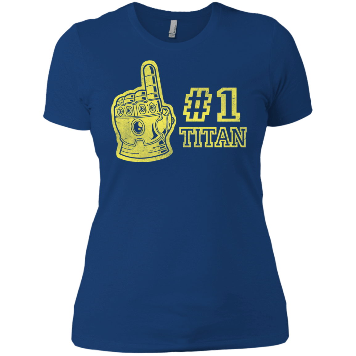 T-Shirts Royal / X-Small Number One Titan Women's Premium T-Shirt