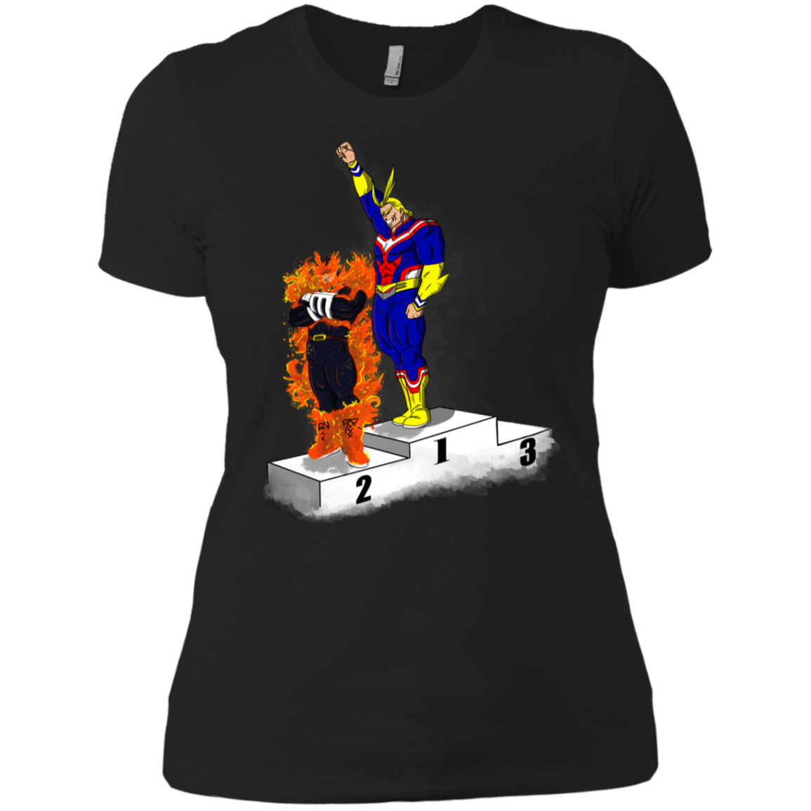 T-Shirts Black / X-Small Number One Women's Premium T-Shirt