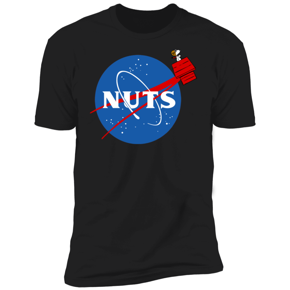 T-Shirts Black / X-Small Nuts NASA Men's Premium T-Shirt