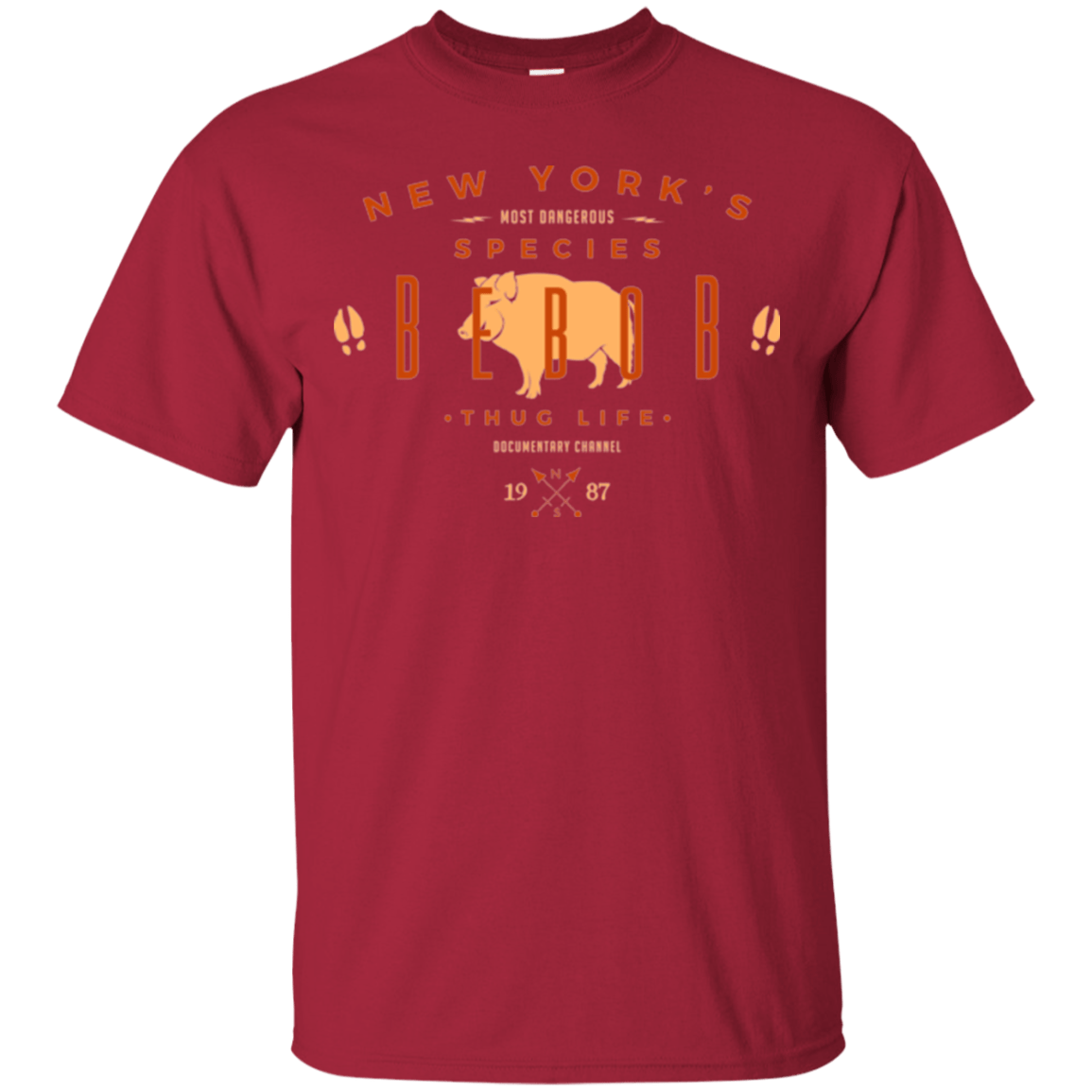 T-Shirts Cardinal / Small NY SPECIES - BEBOB T-Shirt