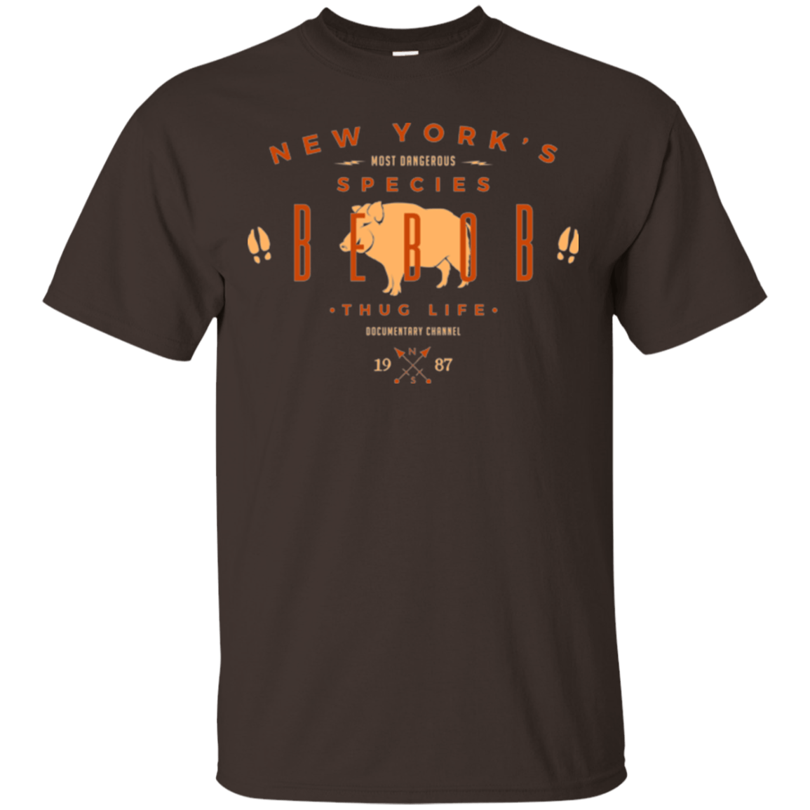 T-Shirts Dark Chocolate / Small NY SPECIES - BEBOB T-Shirt