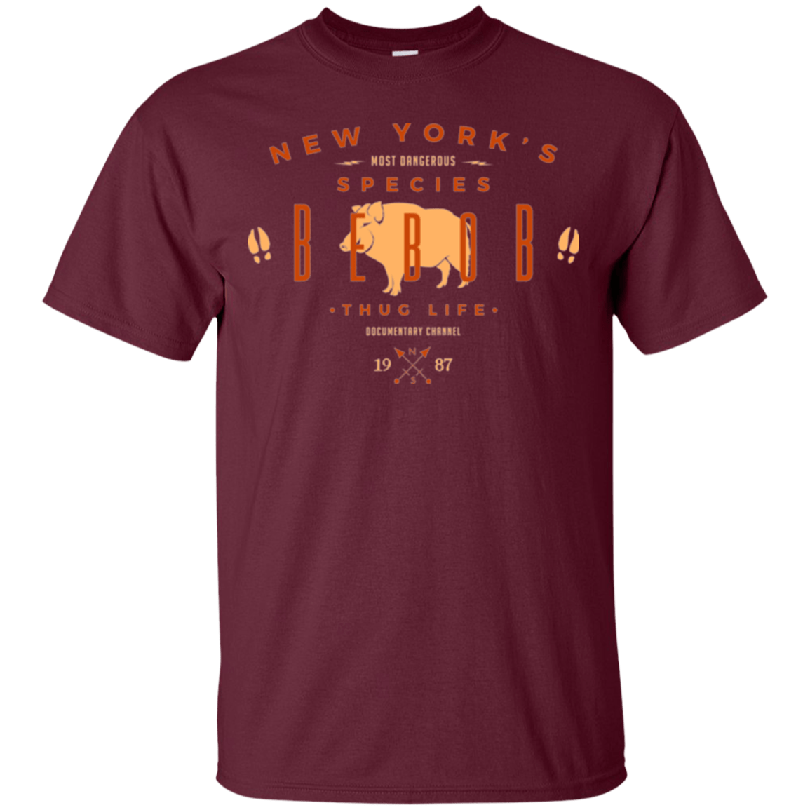 T-Shirts Maroon / Small NY SPECIES - BEBOB T-Shirt