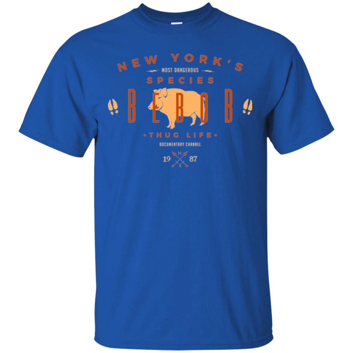 T-Shirts Royal / Small NY SPECIES - BEBOB T-Shirt