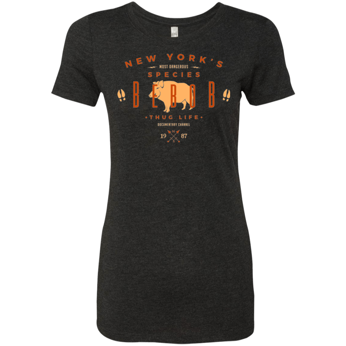 T-Shirts Vintage Black / Small NY SPECIES - BEBOB Women's Triblend T-Shirt