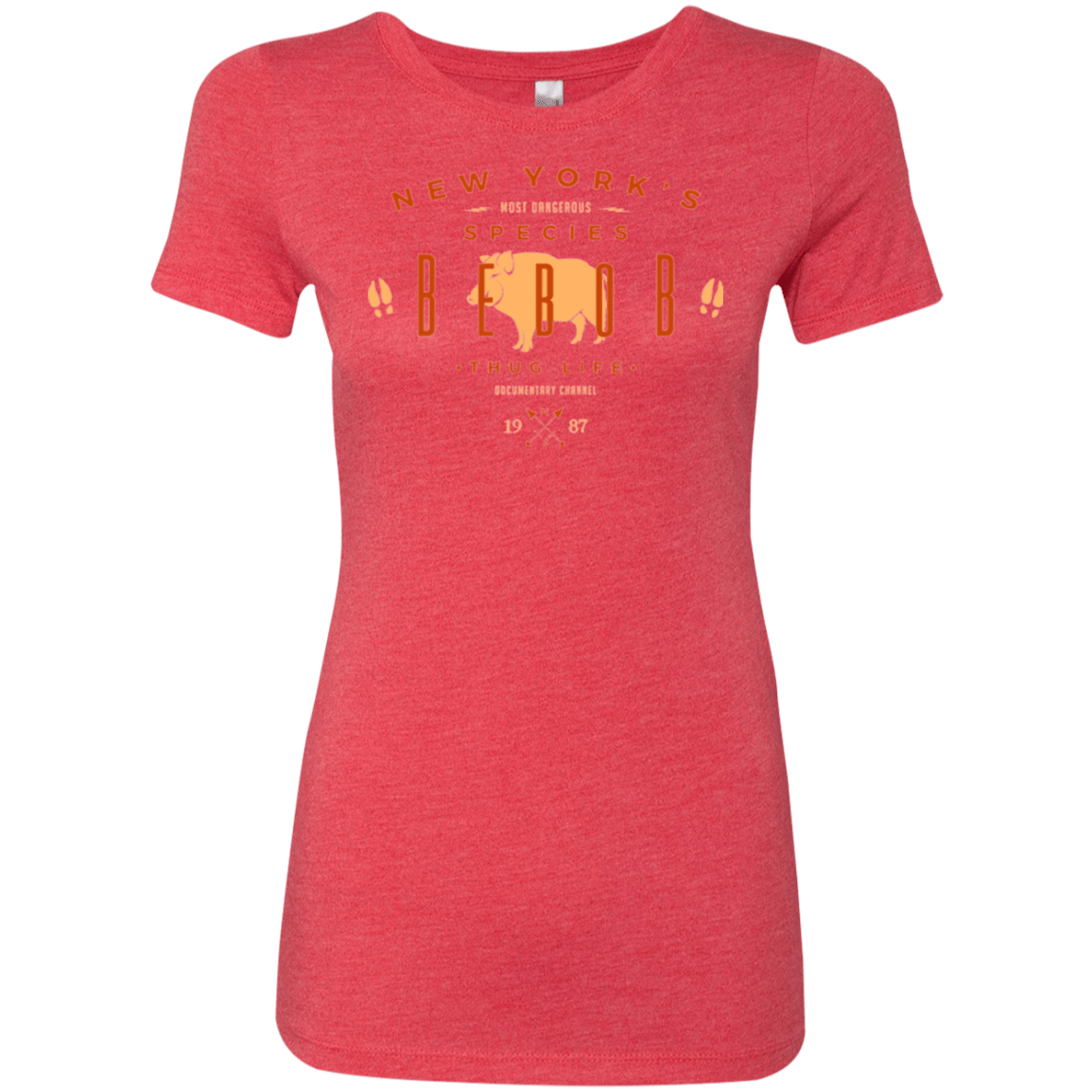 T-Shirts Vintage Red / Small NY SPECIES - BEBOB Women's Triblend T-Shirt
