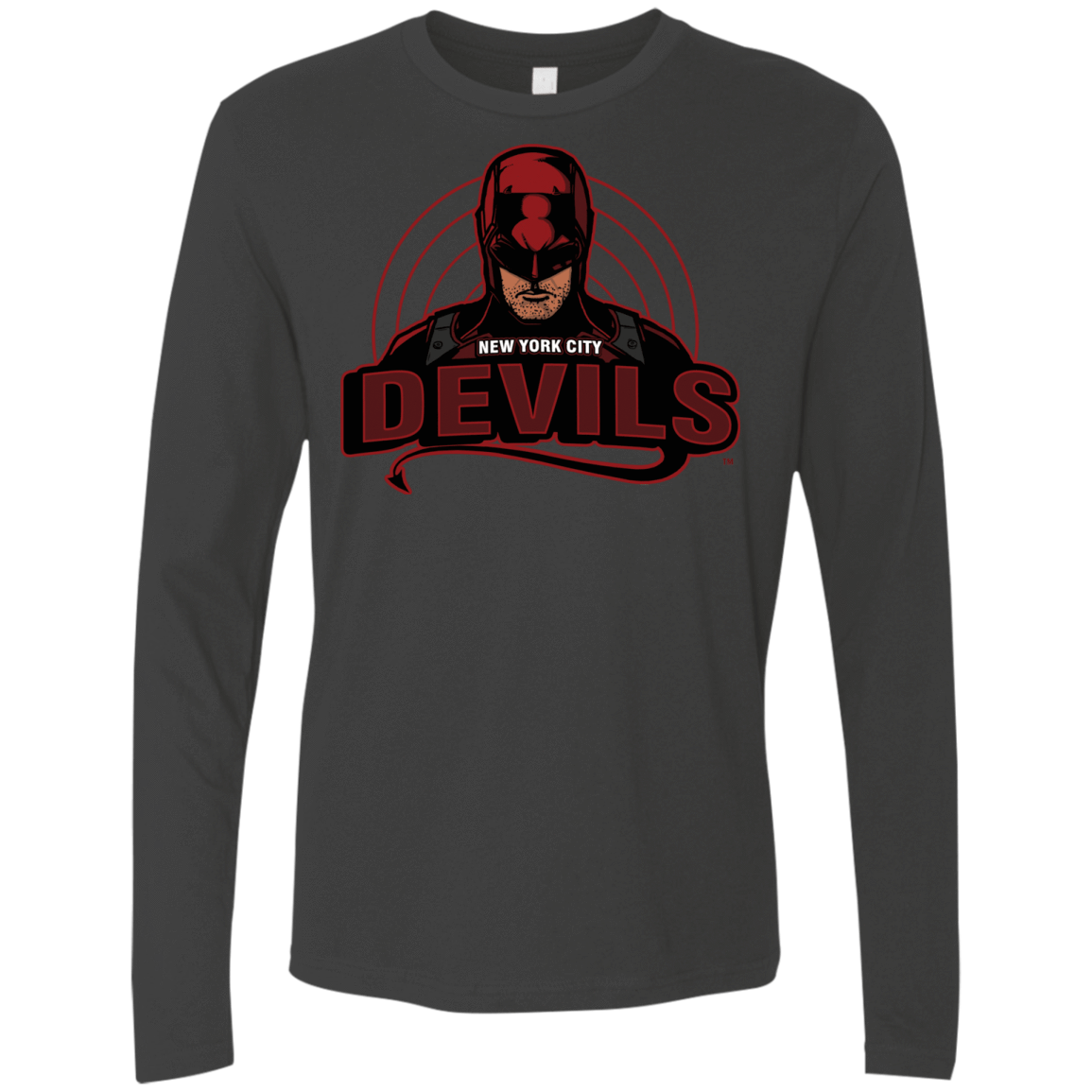 T-Shirts Heavy Metal / S NYC Devils Men's Premium Long Sleeve