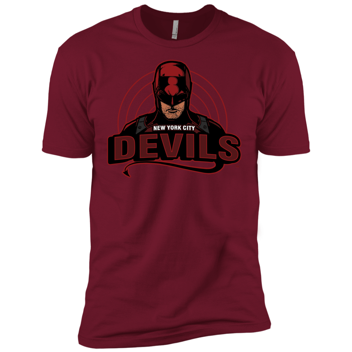 T-Shirts Cardinal / X-Small NYC Devils Men's Premium T-Shirt