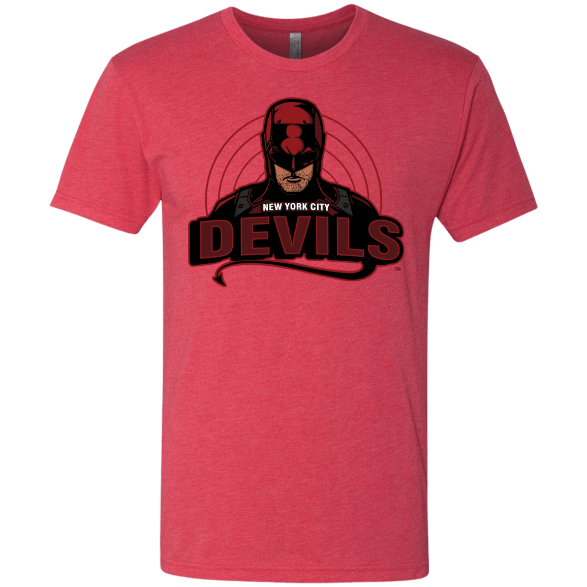 T-Shirts Vintage Red / S NYC Devils Men's Triblend T-Shirt