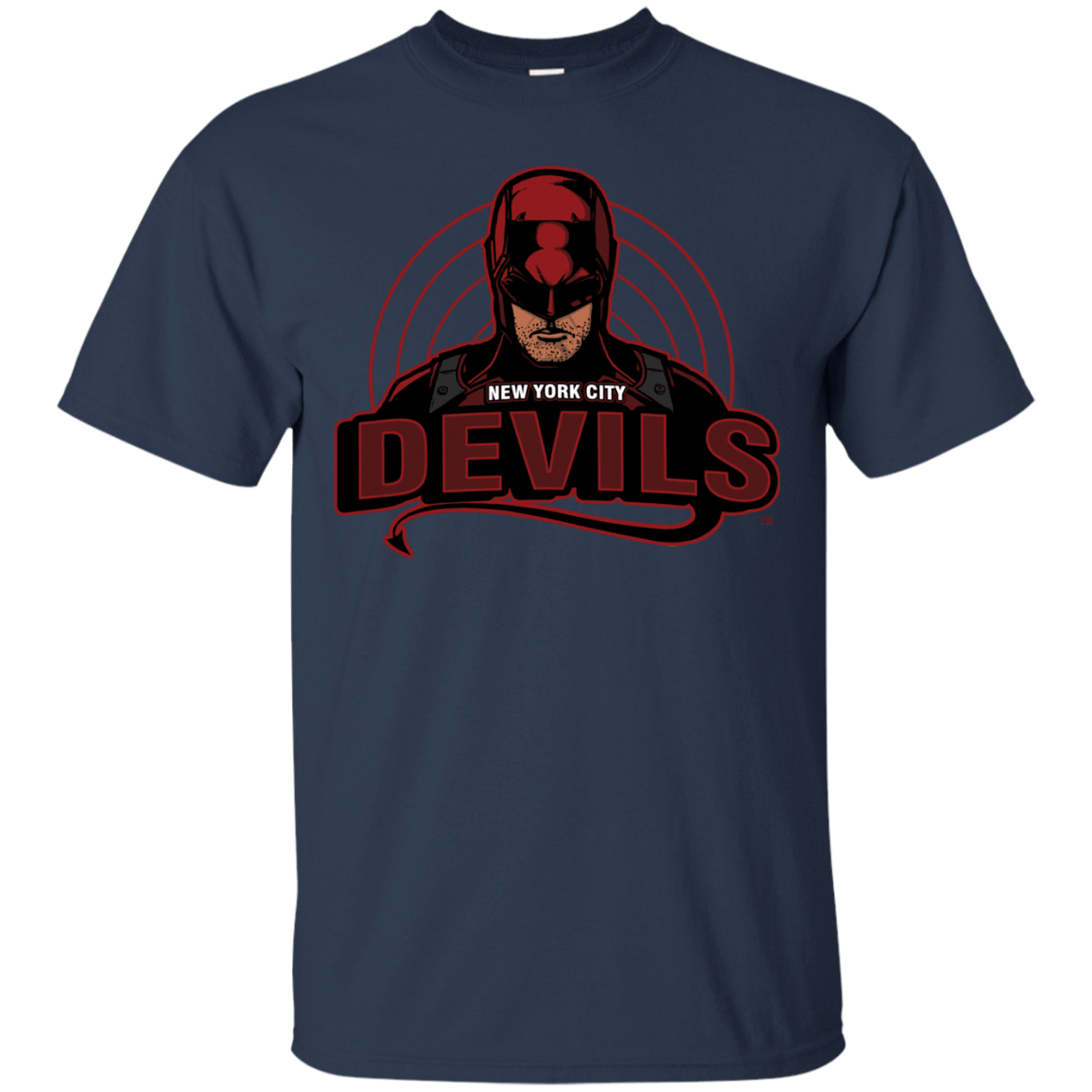 T-Shirts Navy / S NYC Devils T-Shirt