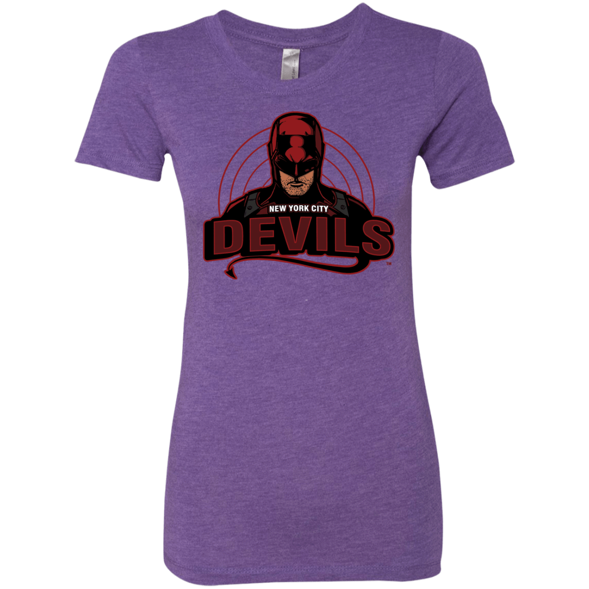 T-Shirts Purple Rush / S NYC Devils Women's Triblend T-Shirt