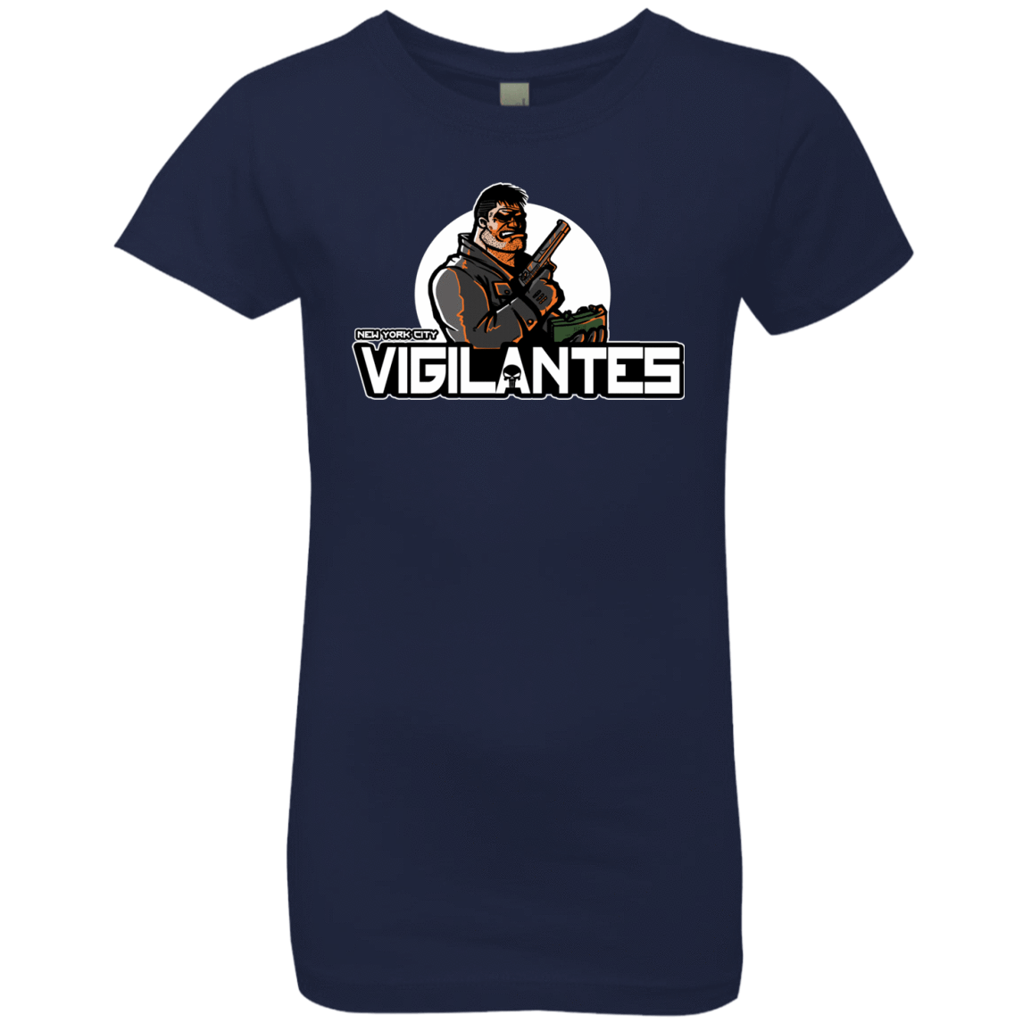 T-Shirts Midnight Navy / YXS NYC Vigilantes Girls Premium T-Shirt