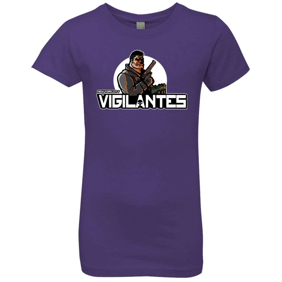 T-Shirts Purple Rush / YXS NYC Vigilantes Girls Premium T-Shirt