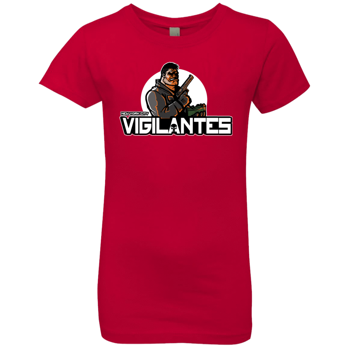 T-Shirts Red / YXS NYC Vigilantes Girls Premium T-Shirt