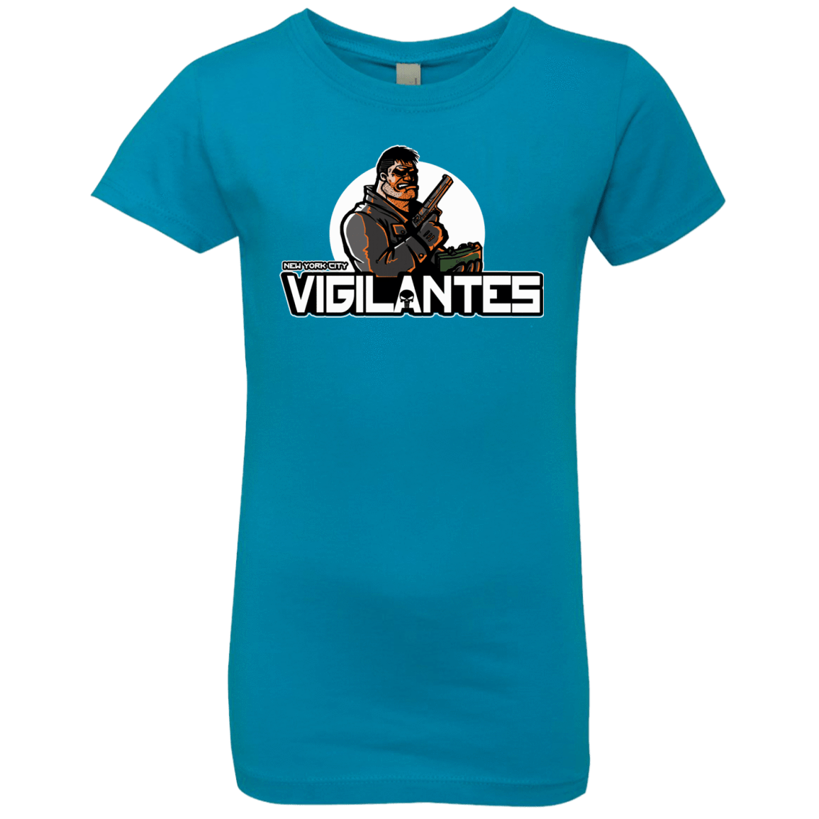 T-Shirts Turquoise / YXS NYC Vigilantes Girls Premium T-Shirt