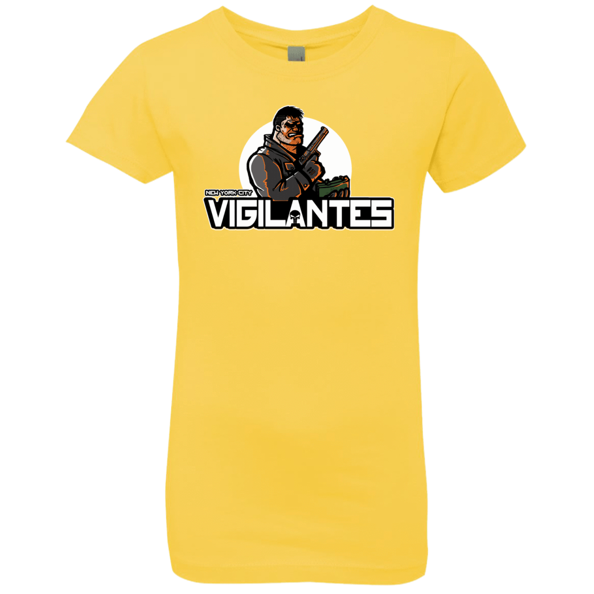 T-Shirts Vibrant Yellow / YXS NYC Vigilantes Girls Premium T-Shirt