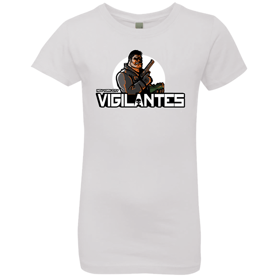 T-Shirts White / YXS NYC Vigilantes Girls Premium T-Shirt