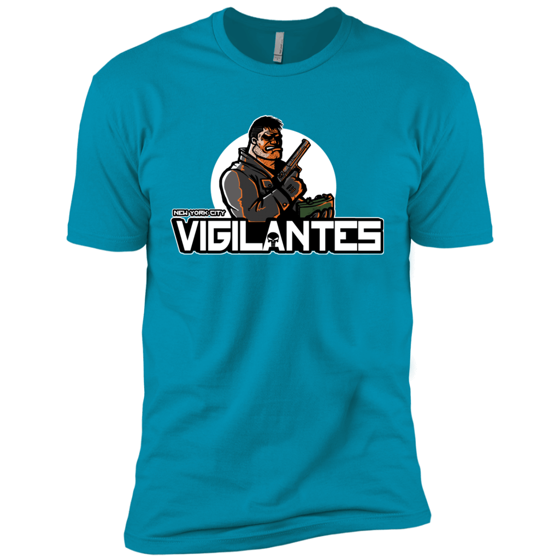 T-Shirts Turquoise / X-Small NYC Vigilantes Men's Premium T-Shirt