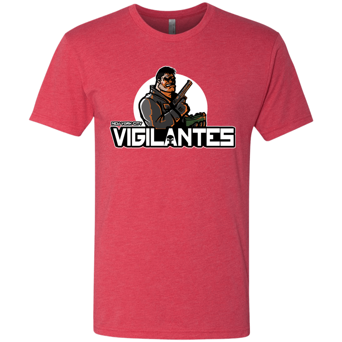 T-Shirts Vintage Red / Small NYC Vigilantes Men's Triblend T-Shirt