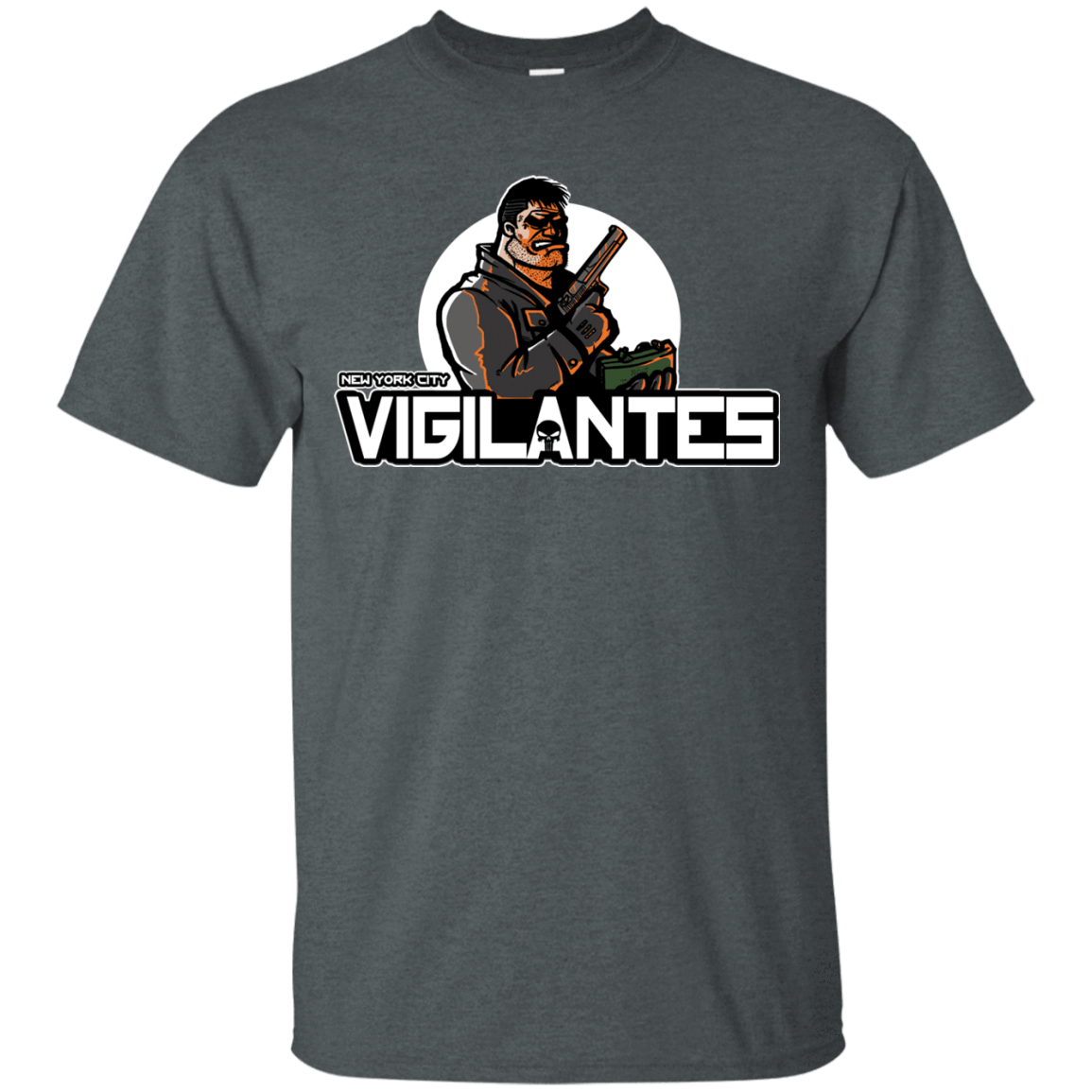 T-Shirts Dark Heather / Small NYC Vigilantes T-Shirt