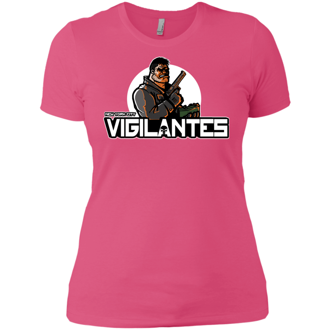 T-Shirts Hot Pink / X-Small NYC Vigilantes Women's Premium T-Shirt