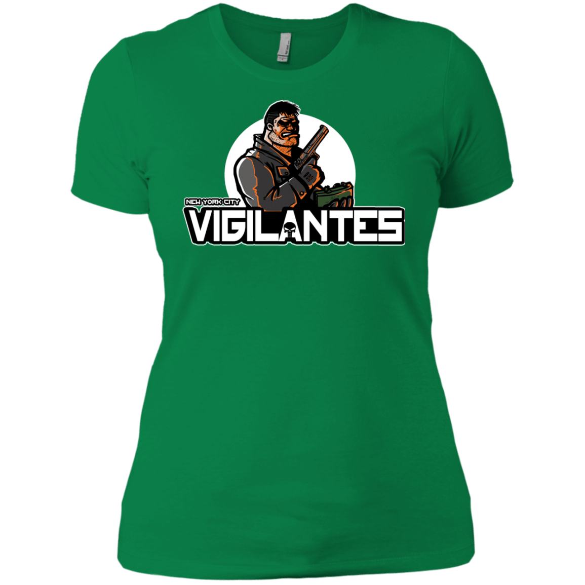 T-Shirts Kelly Green / X-Small NYC Vigilantes Women's Premium T-Shirt