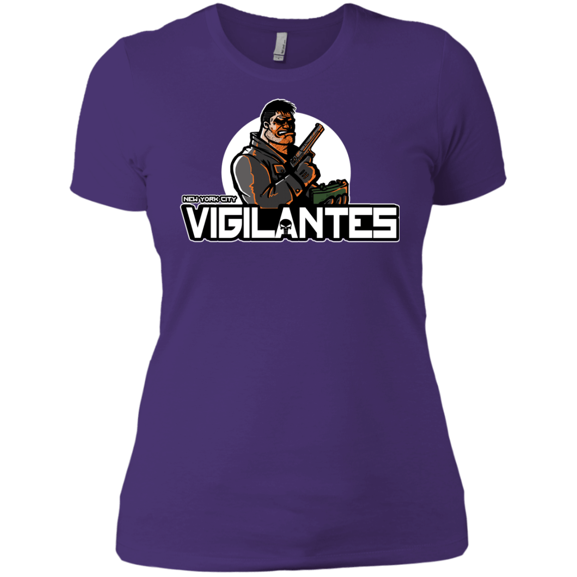 T-Shirts Purple Rush/ / X-Small NYC Vigilantes Women's Premium T-Shirt