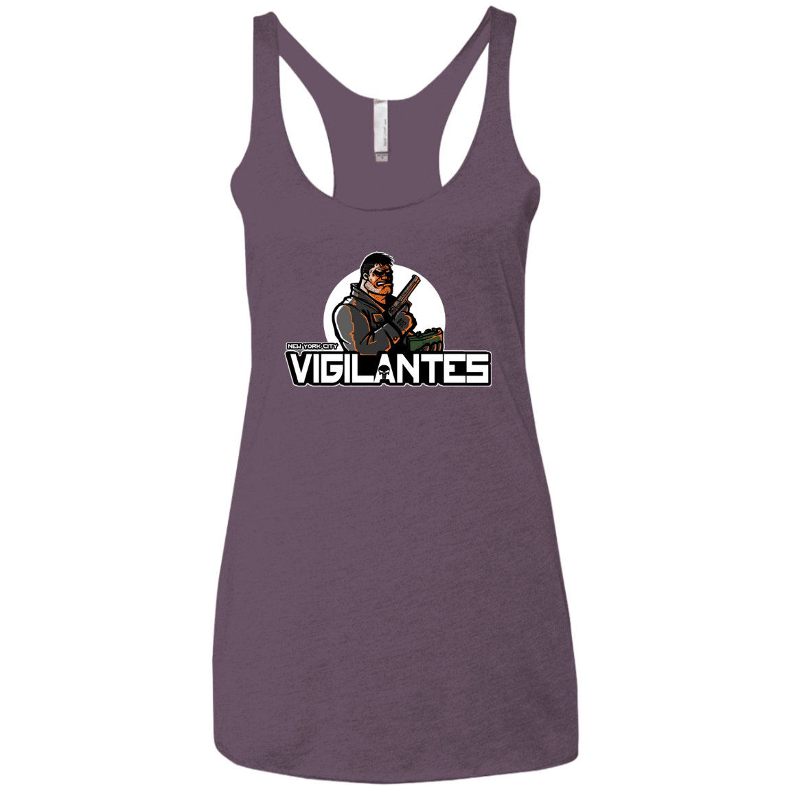 T-Shirts Vintage Purple / X-Small NYC Vigilantes Women's Triblend Racerback Tank