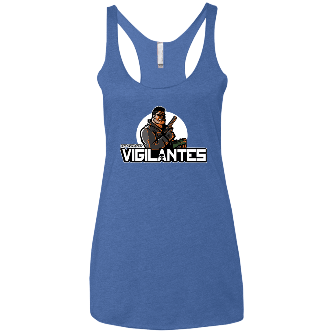T-Shirts Vintage Royal / X-Small NYC Vigilantes Women's Triblend Racerback Tank
