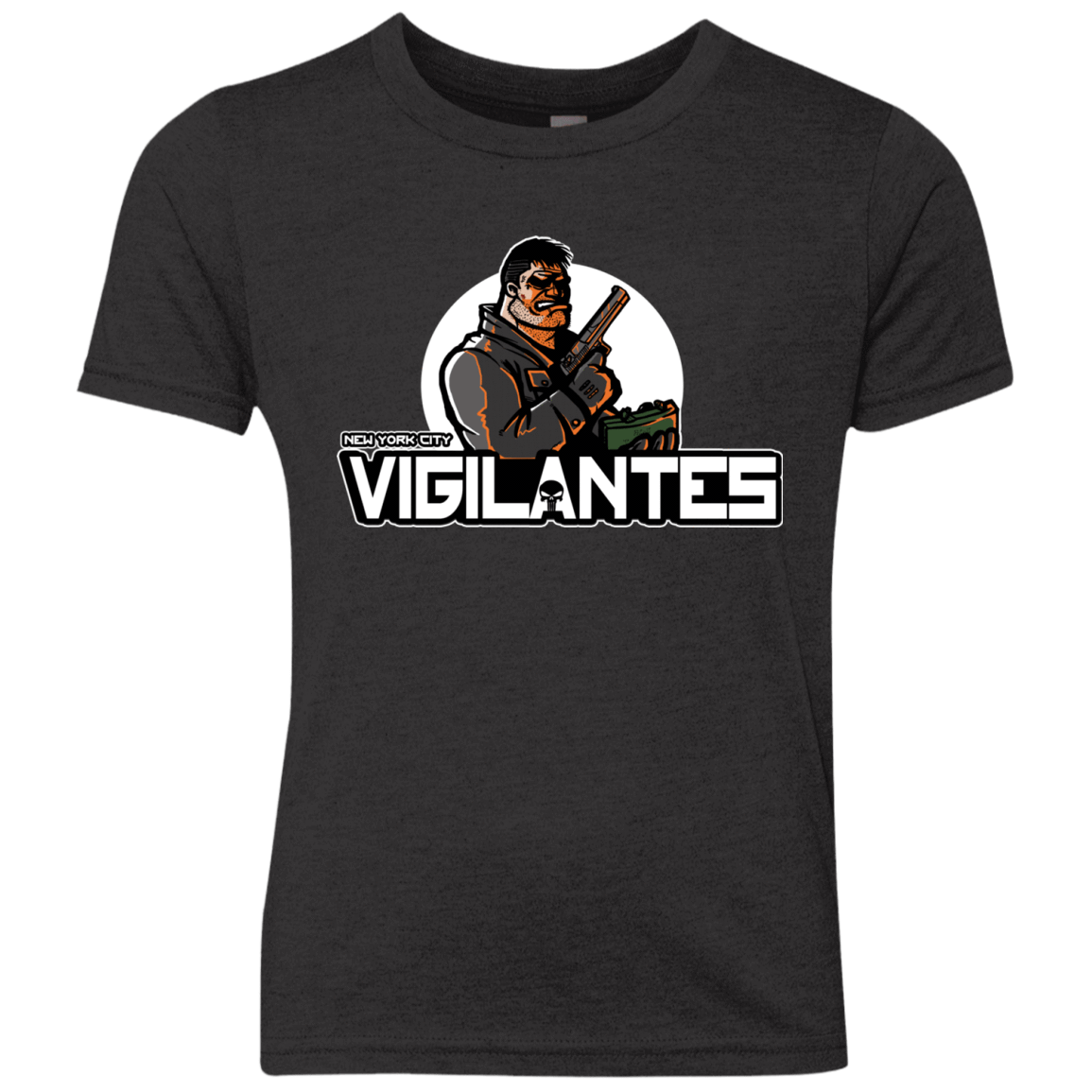 T-Shirts Vintage Black / YXS NYC Vigilantes Youth Triblend T-Shirt