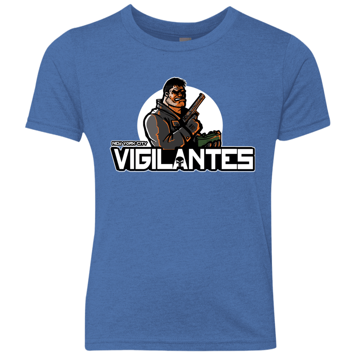 T-Shirts Vintage Royal / YXS NYC Vigilantes Youth Triblend T-Shirt