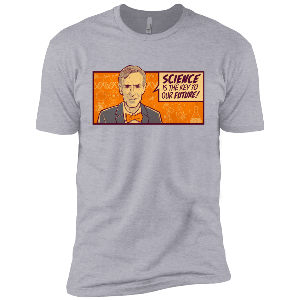 T-Shirts Heather Grey / YXS NYE key future Boys Premium T-Shirt