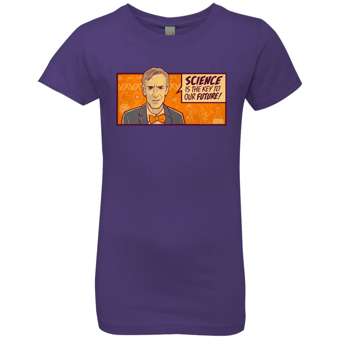 T-Shirts Purple Rush / YXS NYE key future Girls Premium T-Shirt