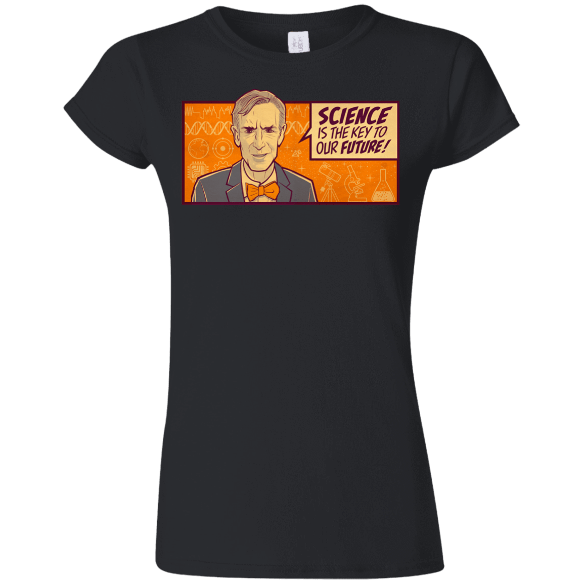 T-Shirts Black / S NYE key future Junior Slimmer-Fit T-Shirt