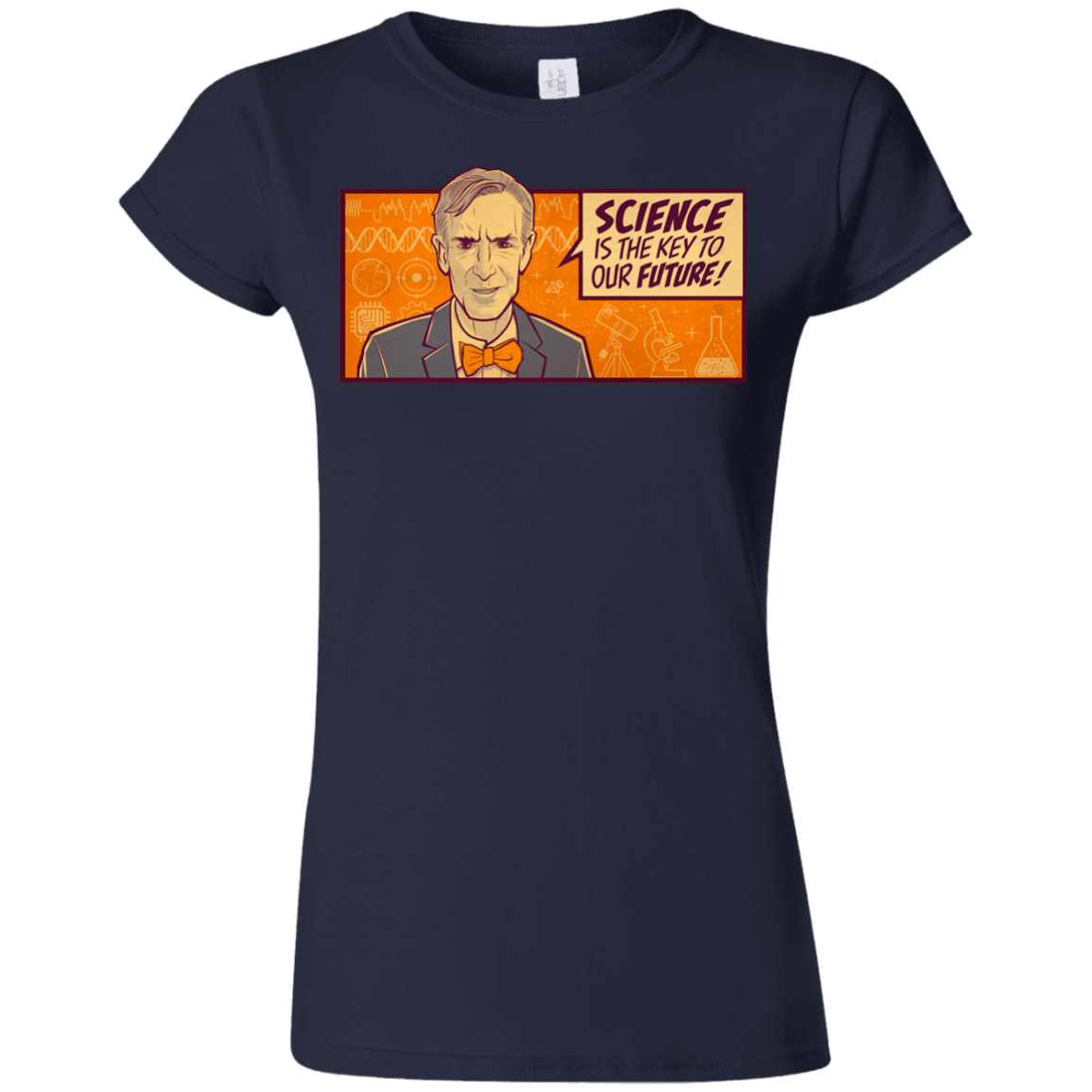 T-Shirts Navy / S NYE key future Junior Slimmer-Fit T-Shirt