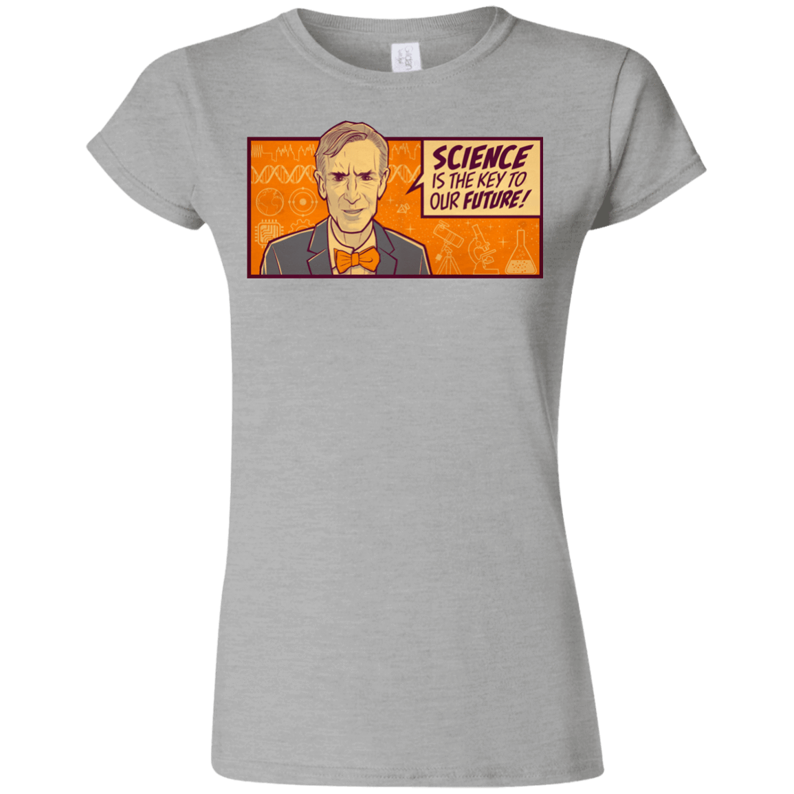 T-Shirts Sport Grey / S NYE key future Junior Slimmer-Fit T-Shirt