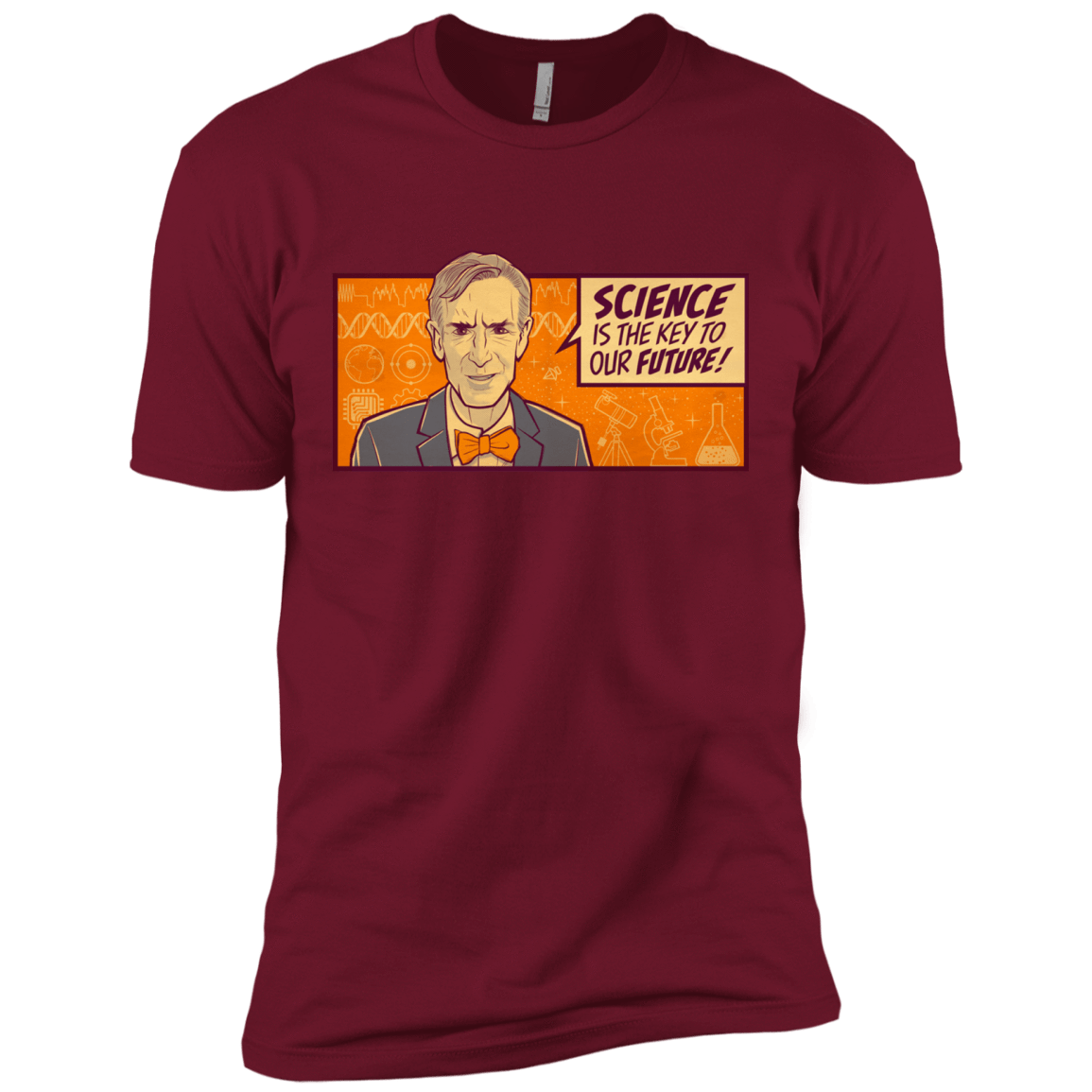 T-Shirts Cardinal / X-Small NYE key future Men's Premium T-Shirt