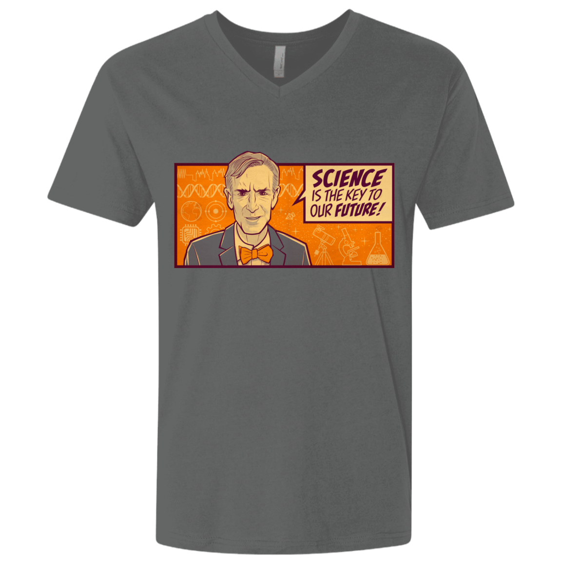 T-Shirts Heavy Metal / X-Small NYE key future Men's Premium V-Neck