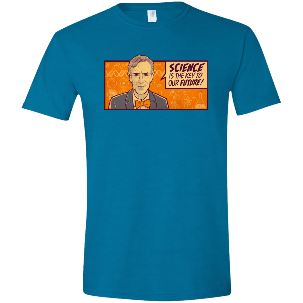 T-Shirts Antique Sapphire / S NYE key future Men's Semi-Fitted Softstyle