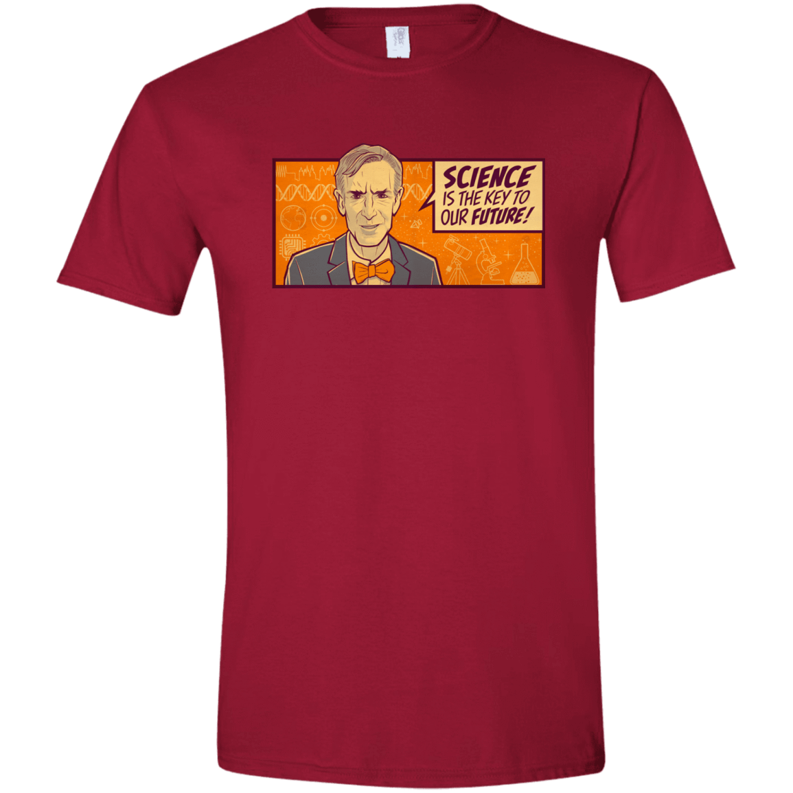 T-Shirts Cardinal Red / S NYE key future Men's Semi-Fitted Softstyle