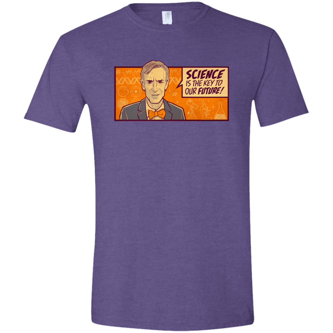 T-Shirts Heather Purple / S NYE key future Men's Semi-Fitted Softstyle