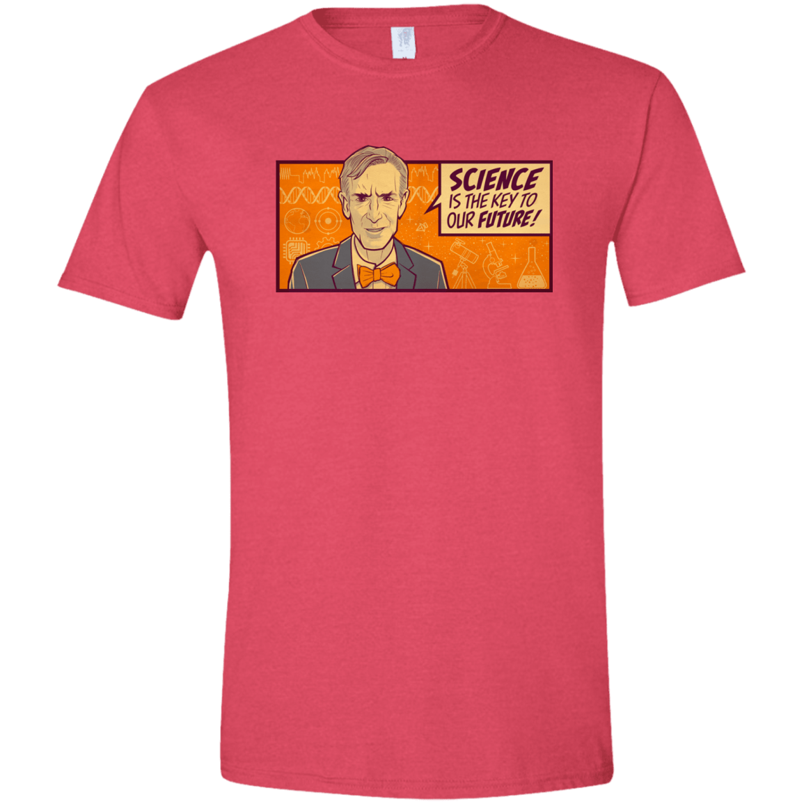 T-Shirts Heather Red / S NYE key future Men's Semi-Fitted Softstyle