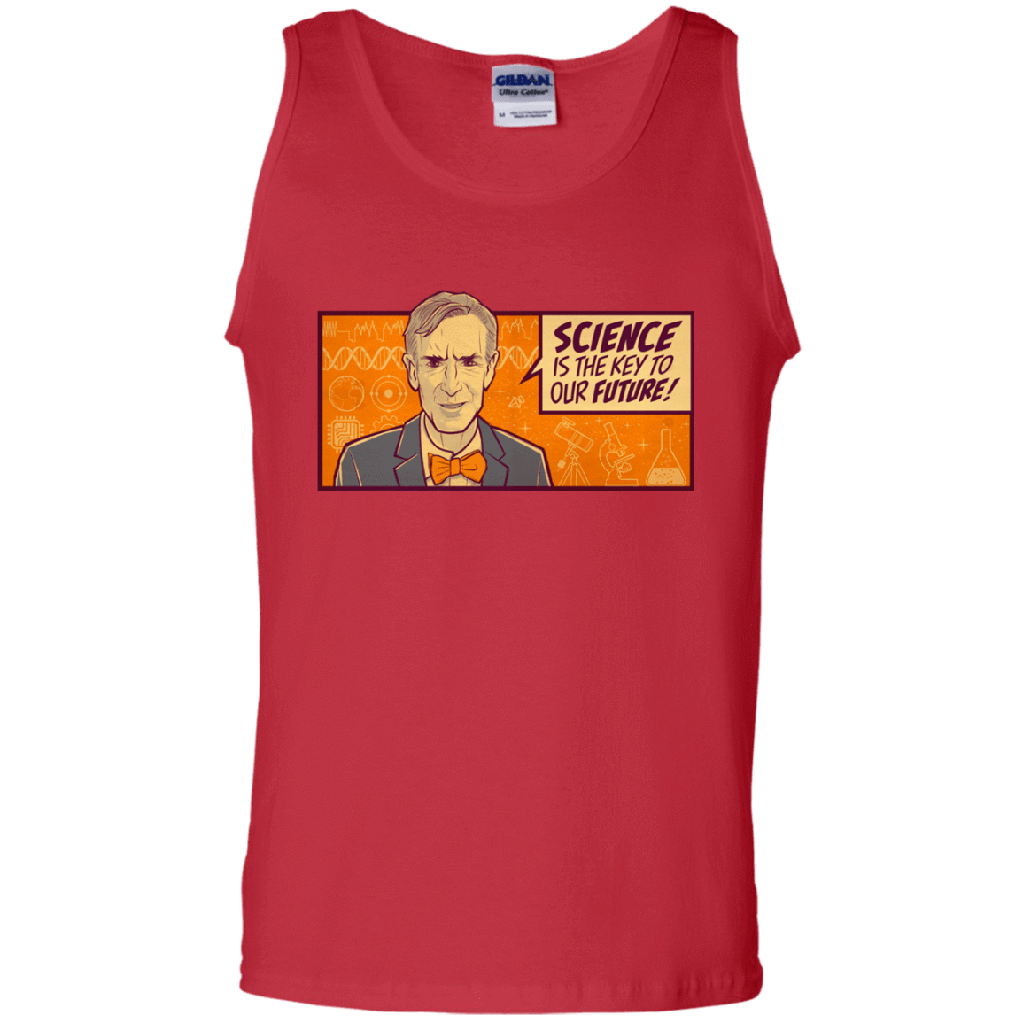 T-Shirts Red / S NYE key future Men's Tank Top