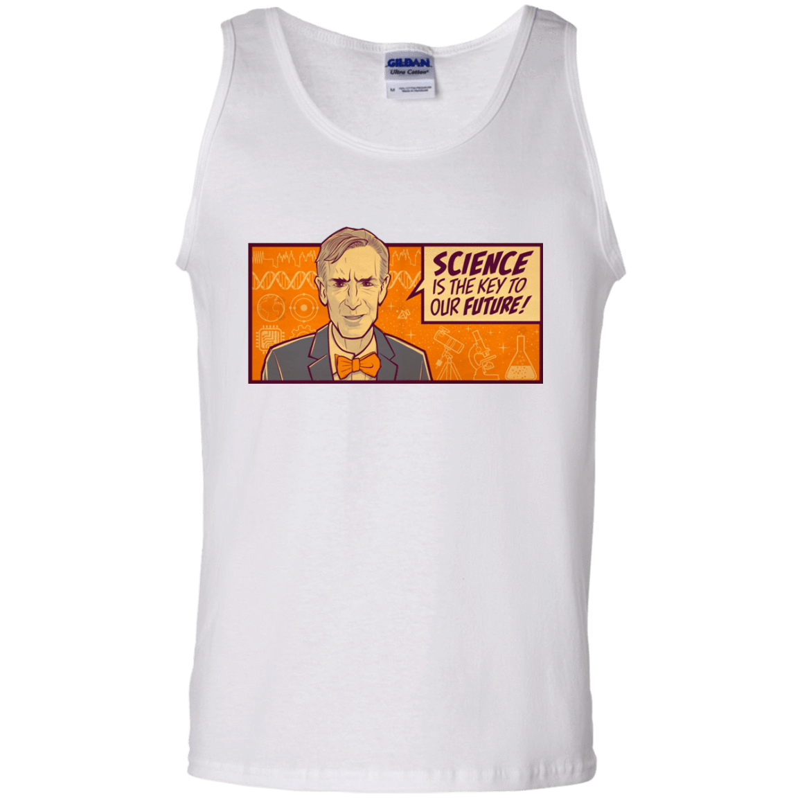 T-Shirts White / S NYE key future Men's Tank Top