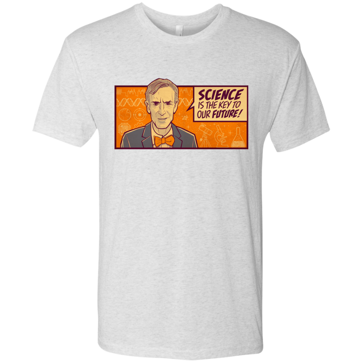 T-Shirts Heather White / S NYE key future Men's Triblend T-Shirt