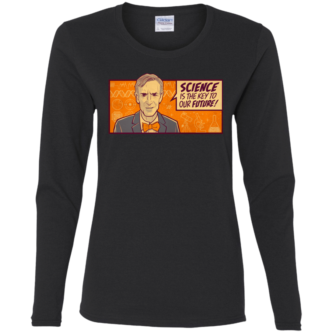 T-Shirts Black / S NYE key future Women's Long Sleeve T-Shirt