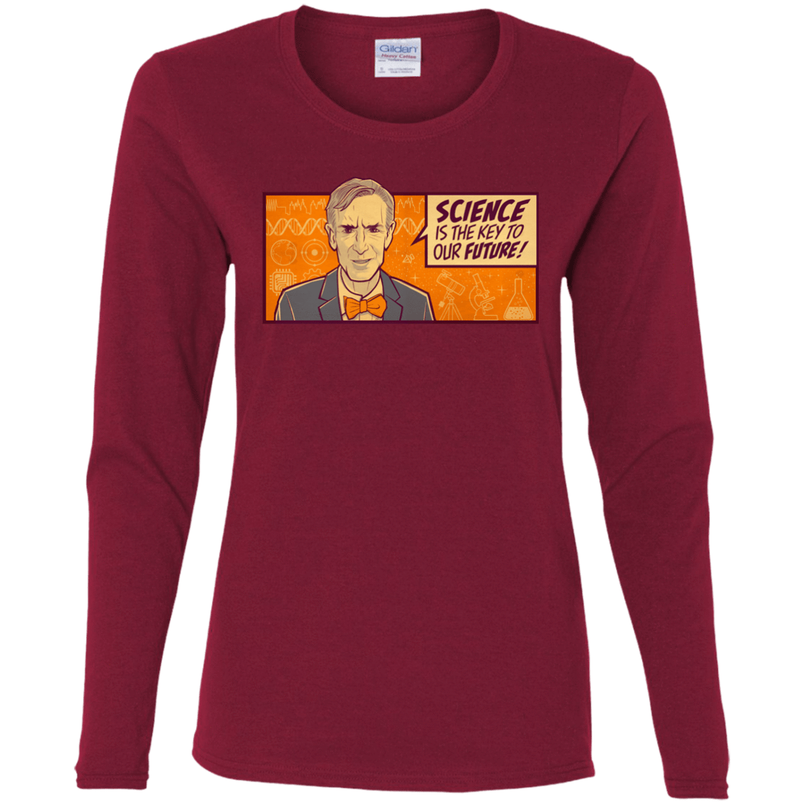 T-Shirts Cardinal / S NYE key future Women's Long Sleeve T-Shirt